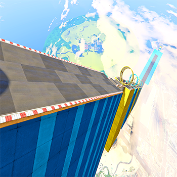 GTA V CRAZY STUNT MEGA RAMP MAP